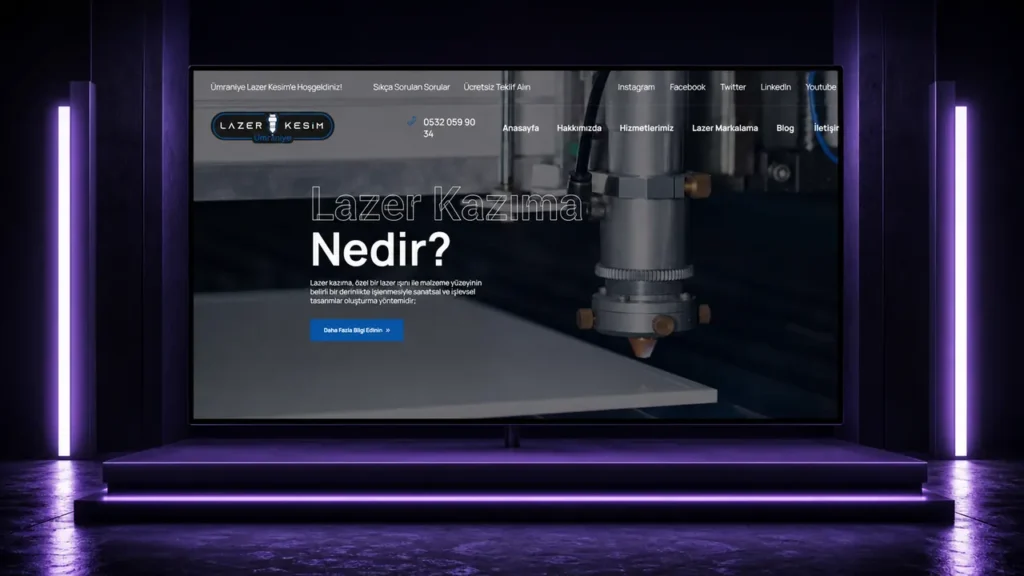 Ümraniye Lazer Kesim